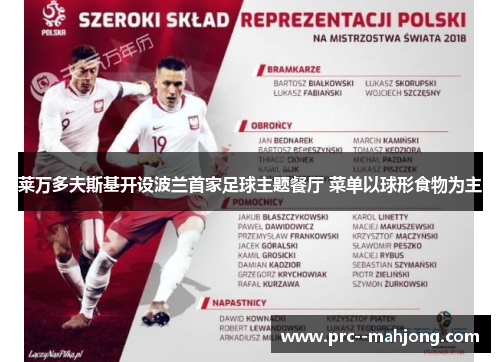 莱万多夫斯基开设波兰首家足球主题餐厅 菜单以球形食物为主